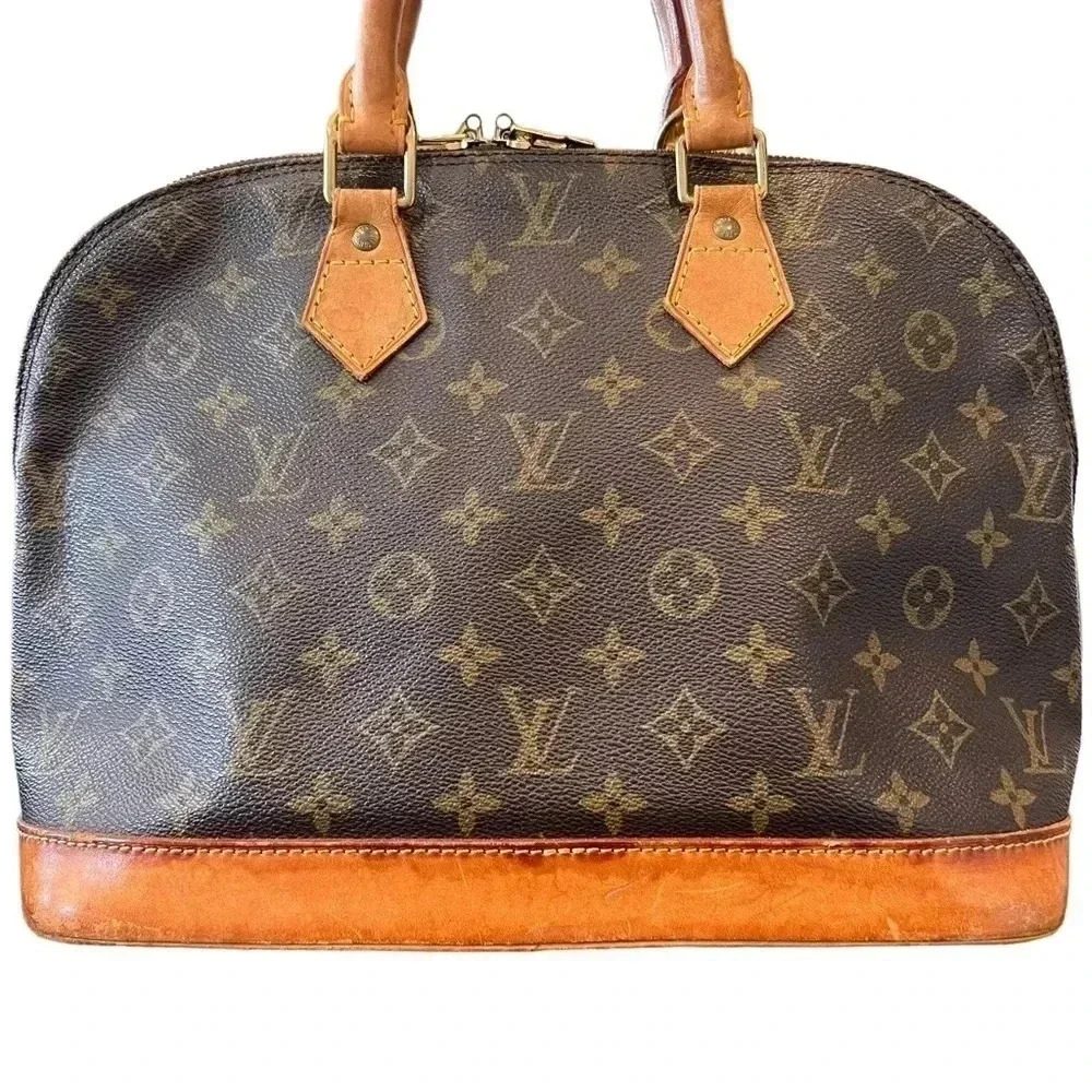 Louis Vuitton Vintage Alma MM Monogram Authentic - Picture 12 of 16